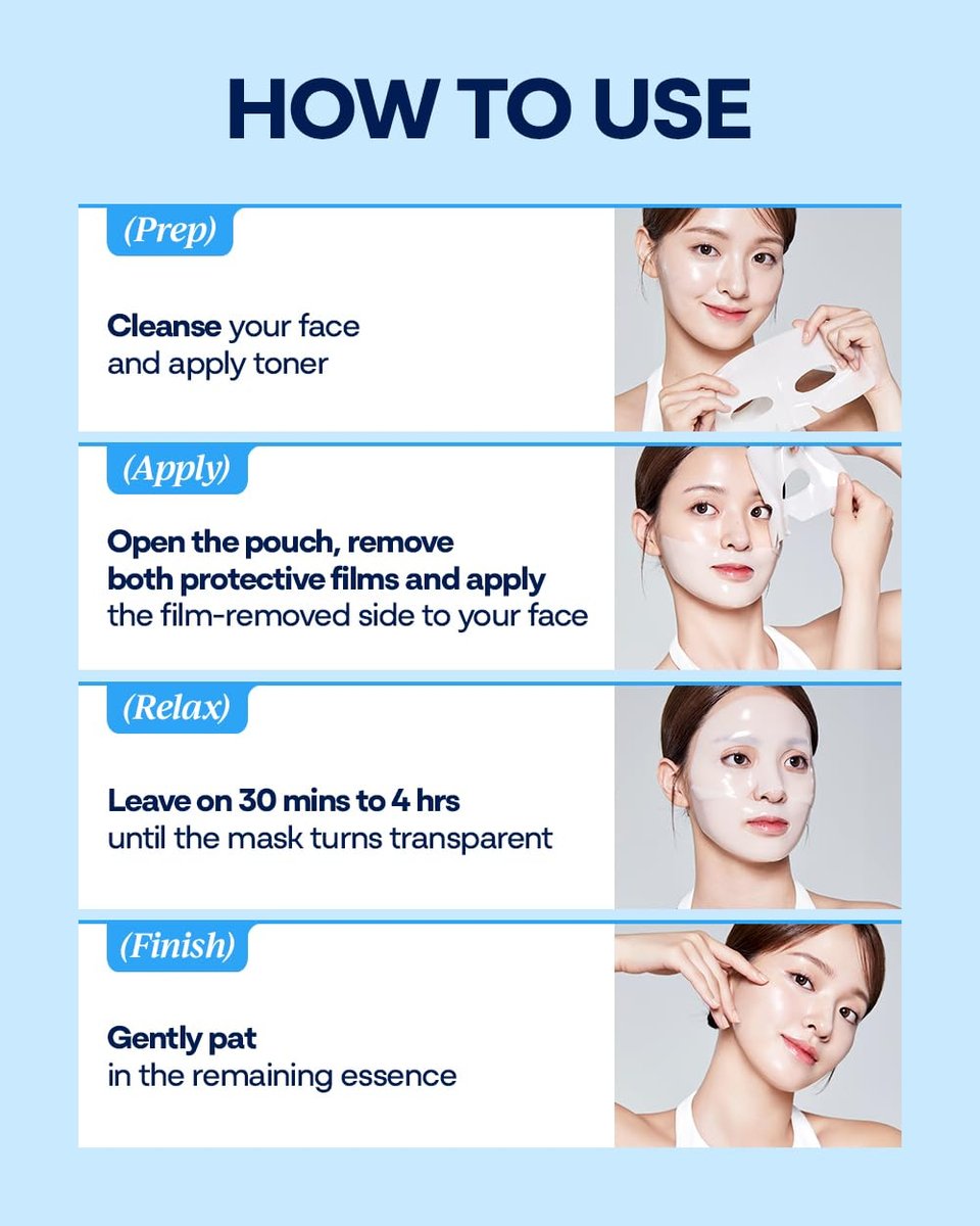 Bano PDRN Collagen Gel Mask - Korean Overnight Face Mask for Firming & Deep Hydrating | Biome PDRN for Skin Elasticity | Fragrance-Free | 1.23 oz, 4 Pack Avelisse