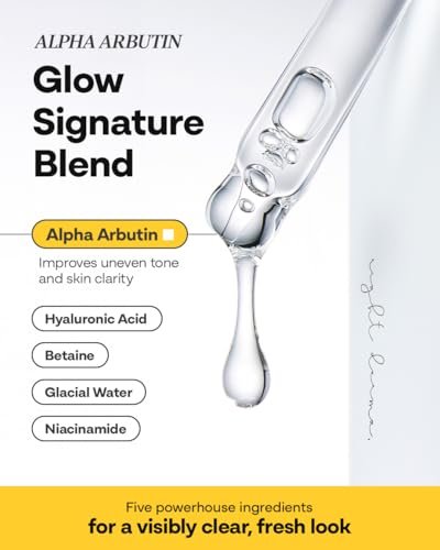 Bano Alpha Arbutin Glow Serum – 2% Alpha Arbutin + Niacinamide for Skin Vitality & Glow, Uneven Tone | Hydrating Hyaluronic Acid | Korean Skincare for Sensitive Skin | Fragrance-Free | 1.01 fl oz - görsel 10