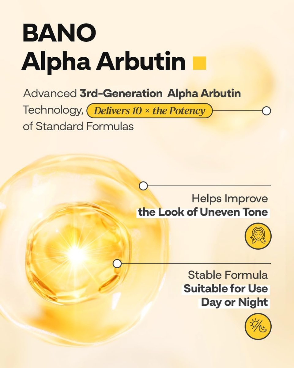 Bano Alpha Arbutin Glow Serum – 2% Alpha Arbutin + Niacinamide for Skin Vitality & Glow, Uneven Tone | Hydrating Hyaluronic Acid | Korean Skincare for Sensitive Skin | Fragrance-Free | 1.01 fl oz - görsel 7