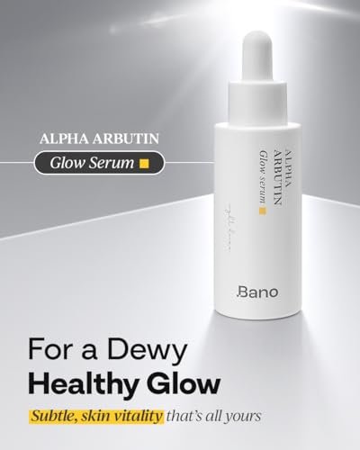 Bano Alpha Arbutin Glow Serum – 2% Alpha Arbutin + Niacinamide for Skin Vitality & Glow, Uneven Tone | Hydrating Hyaluronic Acid | Korean Skincare for Sensitive Skin | Fragrance-Free | 1.01 fl oz - görsel 4