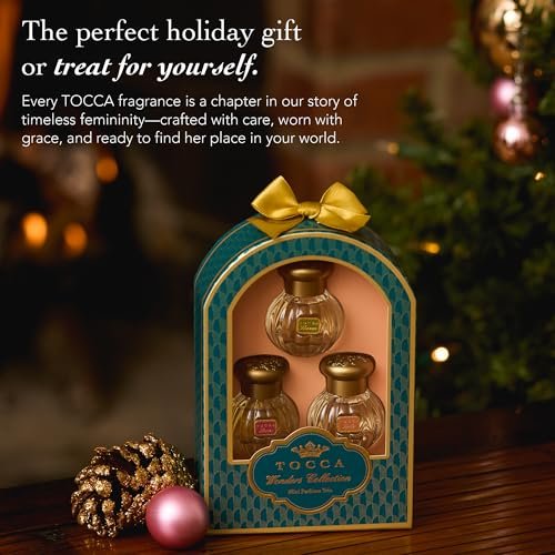 Tocca Wonders Collection Mini Perfume Gift Set - Trio of Florence, Lucia & Laila (5 ml Each) - görsel 4