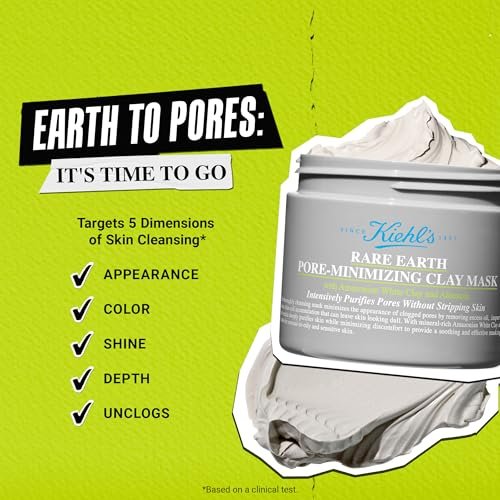 Kiehl's Rare Earth Pore Minimizer Face Mask - 4.2 fl oz Avelisse