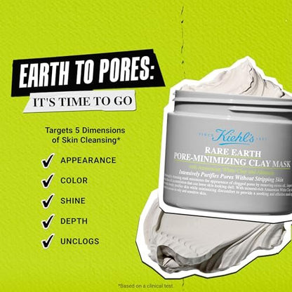 Kiehl's Rare Earth Pore Minimizer Face Mask - 4.2 fl oz Avelisse