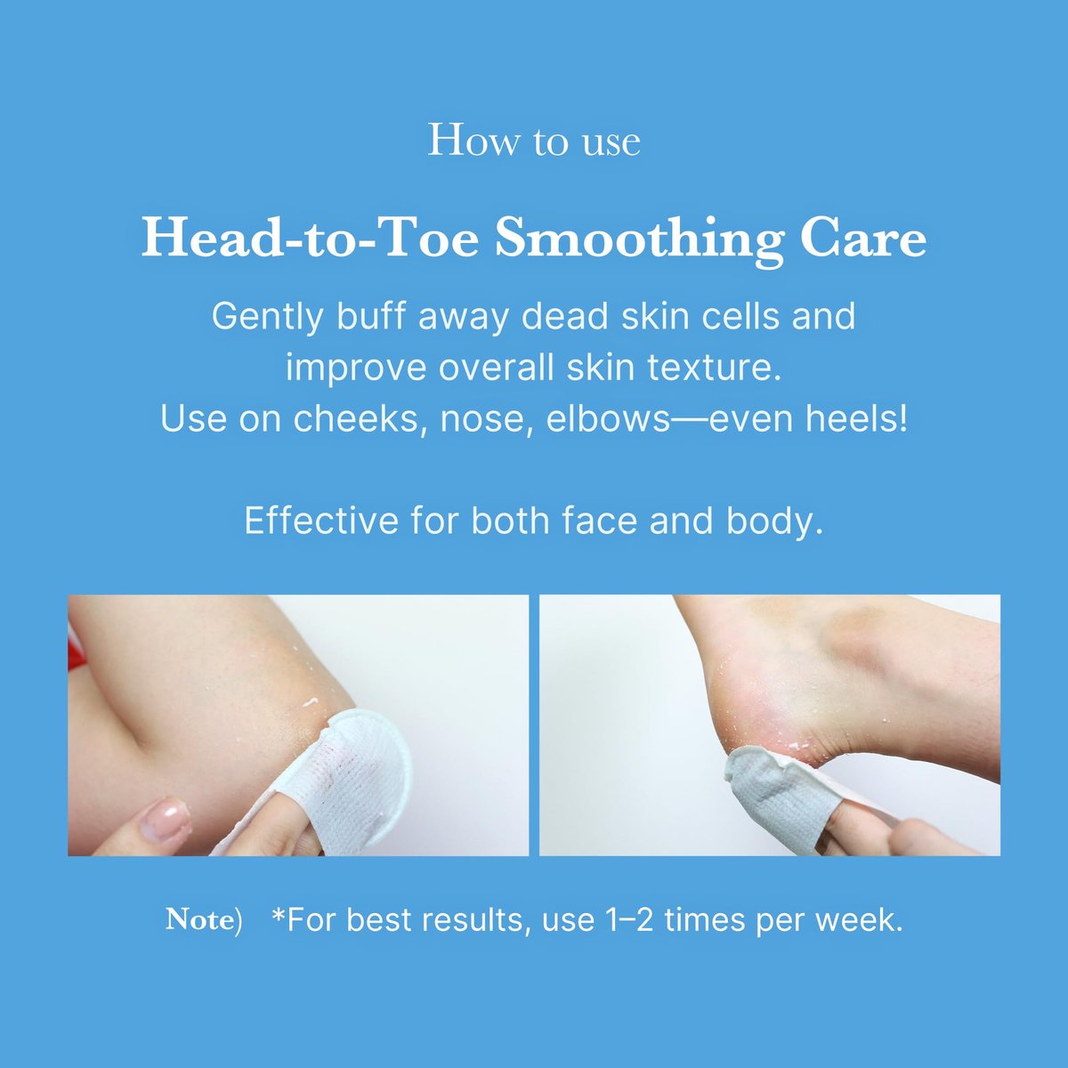 Medicube Zero Pore Peel Pads (8ea) | Exfoliating Mitt for Face & Body | Rice Extract, Natural AHA & Panthenol | Double-Sided Organic Cotton & Microfiber Pads - görsel 10