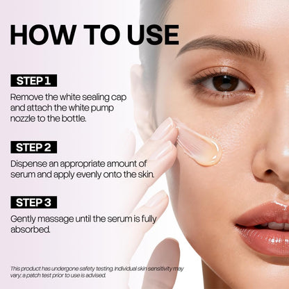 SEYOUL Meso White Facial Serum – Brightening Vitamin C, Niacinamide & Collagen Serum for Dark Spots & Uneven Skin Tone – 6 Vials (0.17 fl oz Each) Avelisse