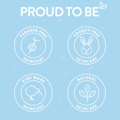By Nature 2% Hyaluronic Acid Sheet Face Mask – Hydration Boost with Prickly Pear & Squalane – Made in New Zealand – Pack of 12
