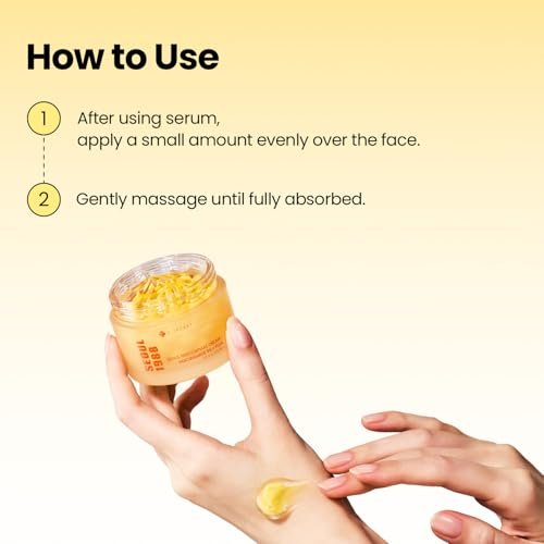 K-SECRET SEOUL 1988 Niacinamide Capsule Cream – Hydrating Face Moisturizer with 5% Niacinamide and Yuja Vitamin C for Dark Spots and Uneven Skin Tone | Korean Skincare, 50ml Avelisse