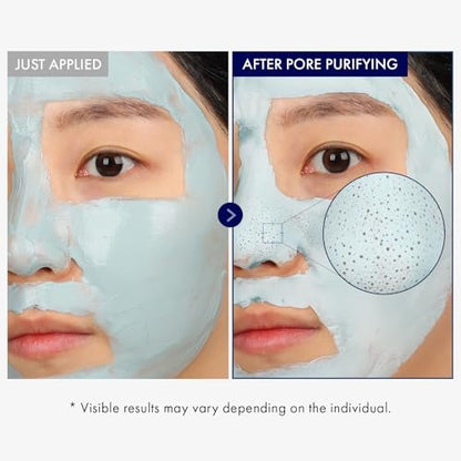 TOSOWOONG Real Blackhead Mud Mask - Pore Purifying Clay Mask for Face & Nose, Deep Cleansing, Oil Control, 3.52 oz Avelisse