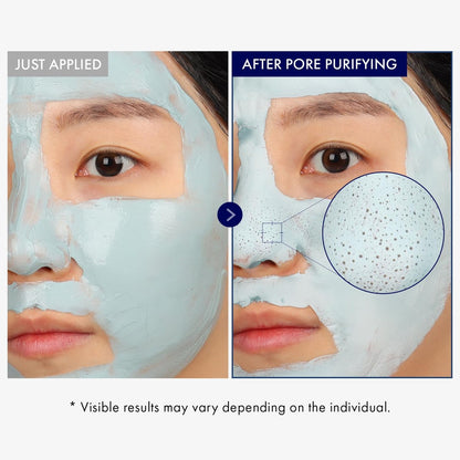 TOSOWOONG Real Blackhead Mud Mask - Pore Purifying Clay Mask for Face & Nose, Deep Cleansing, Oil Control, 3.52 oz Avelisse