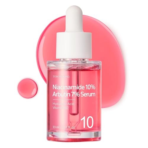 TOSOWOONG Niacinamide 10% + Arbutin 7% Serum – Dark Spot Remover & Hyperpigmentation Corrector for Uneven Skin Tone, Korean Skincare, 33ml - görsel 2