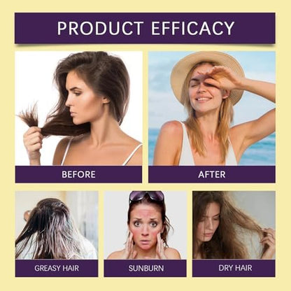 2-Pack Ultimate Hair and Scalp Sunscreen Spray SPF 30 – Color-Lock UV Shield for Dyed/Highlighted Hair, Prevents Color Fade & Dryness, Non-Greasy Protection (2 x 100ml) Avelisse