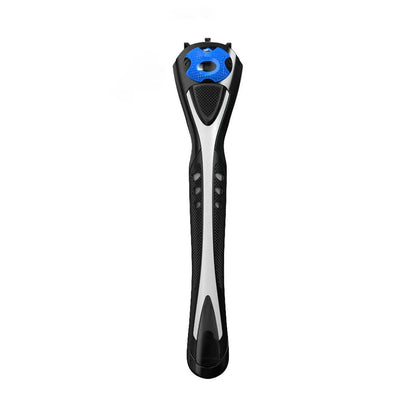 Replacement Razor Handle for Men – Ergonomic Non-Slip Grip, Compatible with Amazon Basics Razors