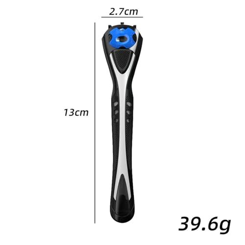 Replacement Razor Handle for Men – Ergonomic Non-Slip Grip, Compatible with Amazon Basics Razors - görsel 4