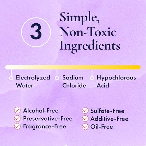 Hypochlorous Acid Spray for Kids – Soothes Diaper Rash, Baby Acne, Eczema & Minor Cuts – Non-Toxic, No Sting, 4 oz Avelisse