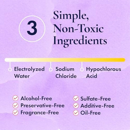 Hypochlorous Acid Spray for Kids – Soothes Diaper Rash, Baby Acne, Eczema & Minor Cuts – Non-Toxic, No Sting, 4 oz Avelisse