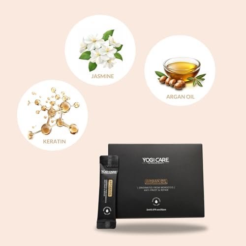 30-Pack Mini Moroccan Argan Oil Hair Oil (2ml Each) – Travel Size Hair Serum for Frizzy & Dry Damaged Hair, All Hair Types, with Vitamin E, Ideal for Business Trips, Holiday Gifts, Daily Use Avelisse