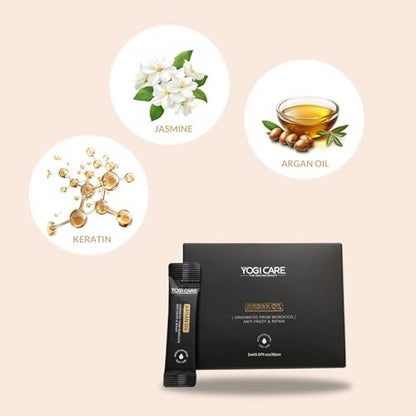 30-Pack Mini Moroccan Argan Oil Hair Oil (2ml Each) – Travel Size Hair Serum for Frizzy & Dry Damaged Hair, All Hair Types, with Vitamin E, Ideal for Business Trips, Holiday Gifts, Daily Use Avelisse