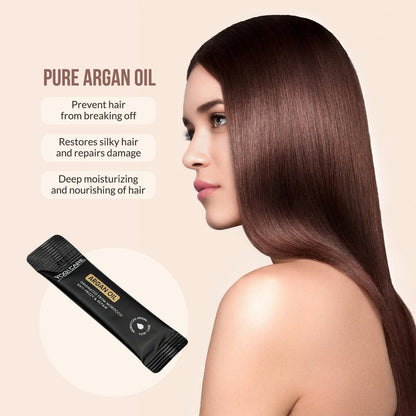 30-Pack Mini Moroccan Argan Oil Hair Oil (2ml Each) – Travel Size Hair Serum for Frizzy & Dry Damaged Hair, All Hair Types, with Vitamin E, Ideal for Business Trips, Holiday Gifts, Daily Use Avelisse