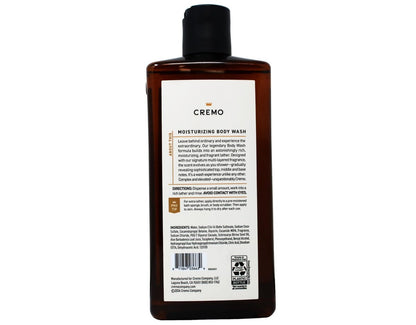 Cremo Body Wash Set – Palo Santo, Italian Bergamot & Golden Amber – 3 x 16 Fl Oz, Skin-Moisturizing Formula Avelisse