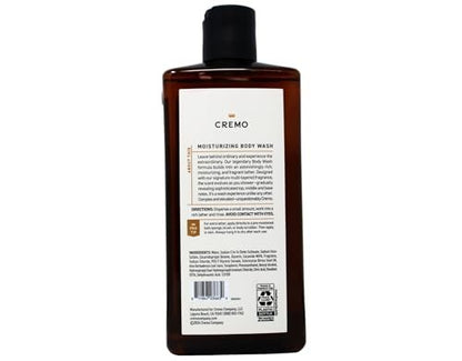Cremo Body Wash Set – Palo Santo, Italian Bergamot & Golden Amber – 3 x 16 Fl Oz, Skin-Moisturizing Formula Avelisse