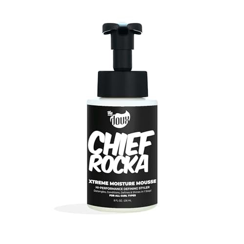Chief Rocka Xtreme Moisture Mousse for Curly – Frizz Control: Advanced formula helps seal the hair cuticle to – Image 2