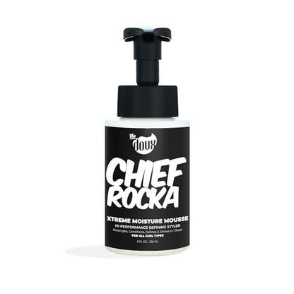 Chief Rocka Xtreme Moisture Mousse for Curly – Frizz Control: Advanced formula helps seal the hair cuticle to – Image 2