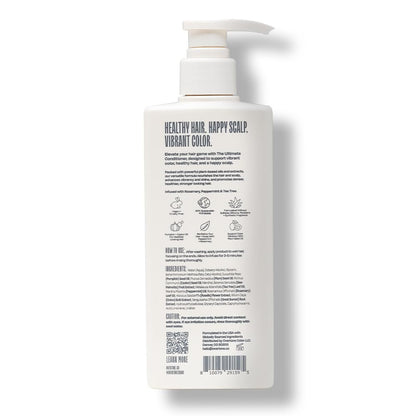 Overtone The Ultimate Conditioner: Hydrating & Strengthening Hair & Scalp Conditioner with Tea Tree & Peppermint, Vegan & Cruelty-Free, 13 Fl Oz Avelisse