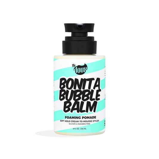 Bonita Bubble Balm Foaming Pomade – Cream to Foam Styling Pomade for Curly Hair, Wavy Hair & Natural Styles – Lightweight Hair Mousse Alternative with Shine, Frizz Control & Definition, 8oz Avelisse