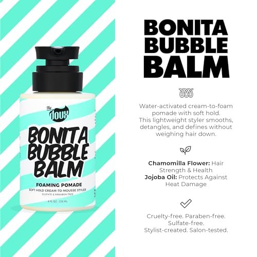 Bonita Bubble Balm Foaming Pomade – Cream to – Moisture Rich: Infused with nourishing ingredients that hydrate and – Image 6