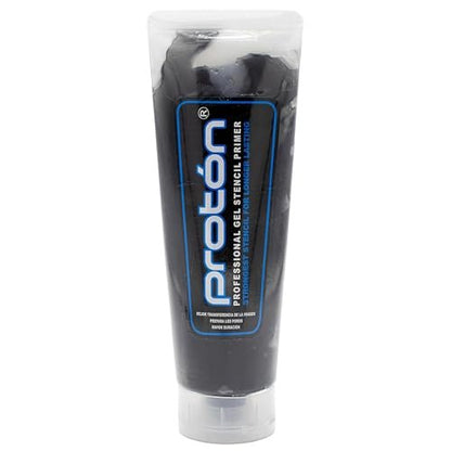 Proton Professional Stencil Gel - Black 8oz - Premium Aftercare Product Avelisse
