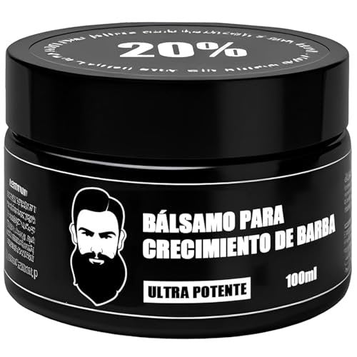 LELLURE Beard Growth Oil for Men - Ultra Potent Beard Stimulator with Black Balm, Moisturizes & Strengthens Beard (1 oz) Avelisse