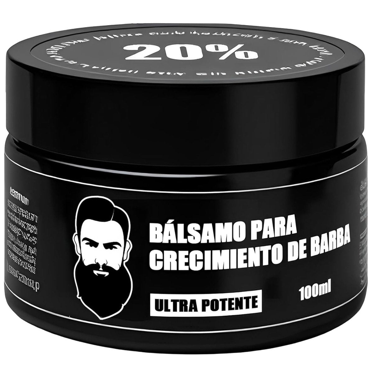 LELLURE Beard Growth Oil for Men - Ultra Potent Beard Stimulator with Black Balm, Moisturizes & Strengthens Beard (1 oz) Avelisse