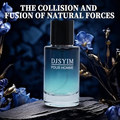 DJSYIM Men's Eau de Toilette - Pheromone Cologne with Fresh Apple Fragrance, Long-Lasting Spray, 1.7 oz Portable Design for Everyday Elegance Avelisse