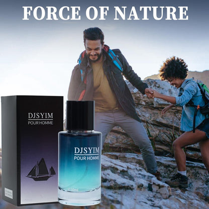 DJSYIM Men's Eau de Toilette - Pheromone Cologne with Fresh Apple Fragrance, Long-Lasting Spray, 1.7 oz Portable Design for Everyday Elegance Avelisse