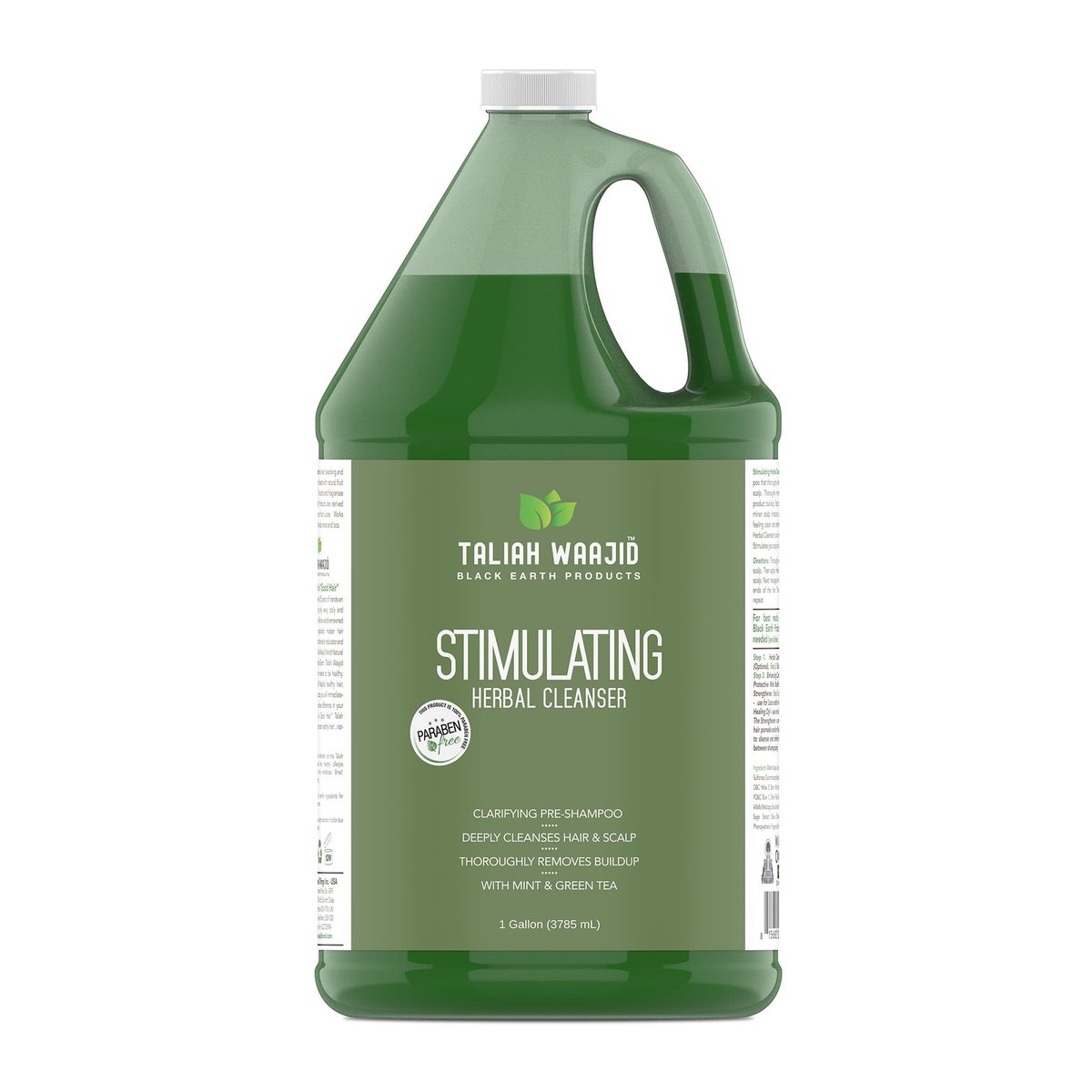 Taliah Waajid Black Earth Products Stimulating Herbal Cleanser – 1 Gallon (128 oz) - görsel 1