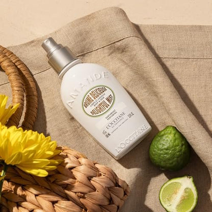 L'OCCITANE Almond Hair & Body Mist – Lightweight Gourmand Vanilla Fragrance Spray for Silky Skin & Hair Avelisse