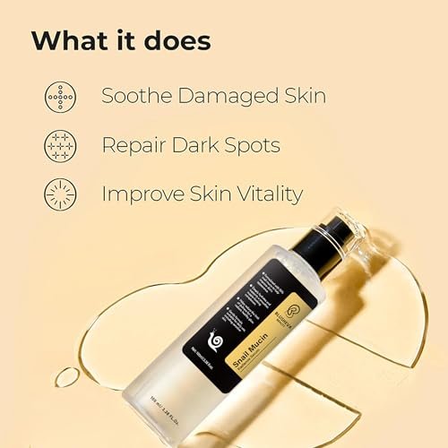 Blusheva Beauty Snail Mucin Radiance Serum – 96% Snail Filtrate Hydrating & Anti-Aging Face Serum for Fine Lines, Dark Spots & Smooth Skin – 100ml Avelisse