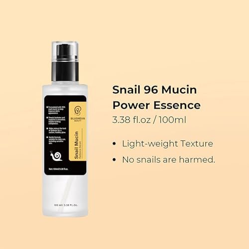 Blusheva Beauty Snail Mucin Radiance Serum – 96% Snail Filtrate Hydrating & Anti-Aging Face Serum for Fine Lines, Dark Spots & Smooth Skin – 100ml Avelisse