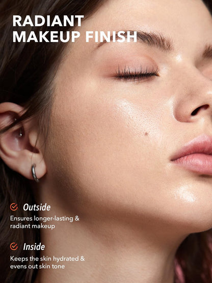 SHEGLAM Melon Melt Niacinamide Serum Primer – Smooth Skin & Deep Moisturizing for Perfect Makeup