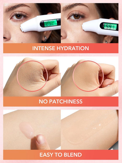 SHEGLAM Melon Melt Niacinamide Serum Primer – Smooth Skin & Deep Moisturizing for Perfect Makeup