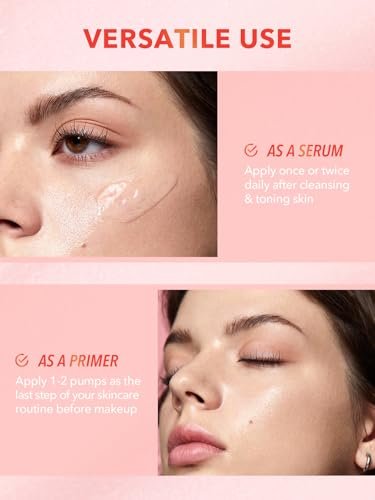 SHEGLAM Melon Melt Niacinamide Serum Primer – Smooth Skin & Deep Moisturizing for Perfect Makeup - görsel 8