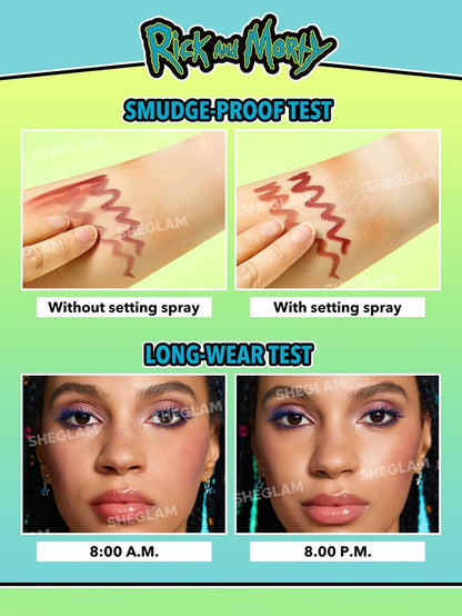 SHEGLAM Pickle Rick Setting Spray – Long-Lasting Face Mist for Perfect Makeup