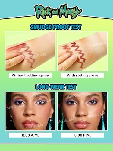 SHEGLAM Pickle Rick Setting Spray – Long-Lasting Face Mist for Perfect Makeup - görsel 10
