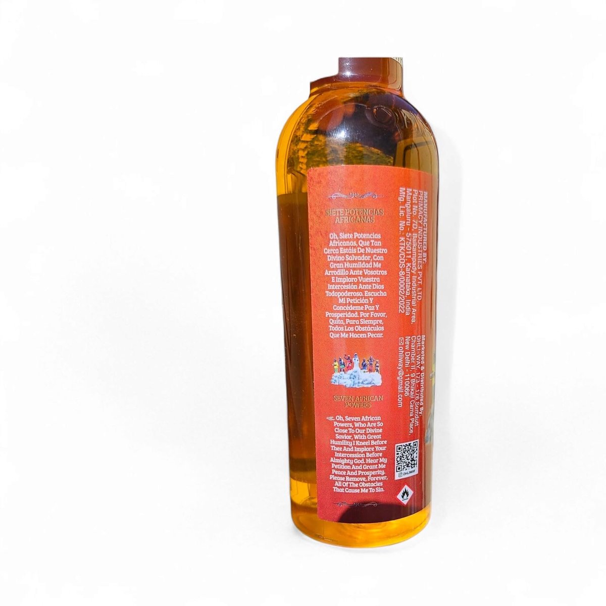 Ohli-Way 7 African Powers Cologne – Spiritual Strength, Luck & Guidance, 7.5 oz - görsel 11
