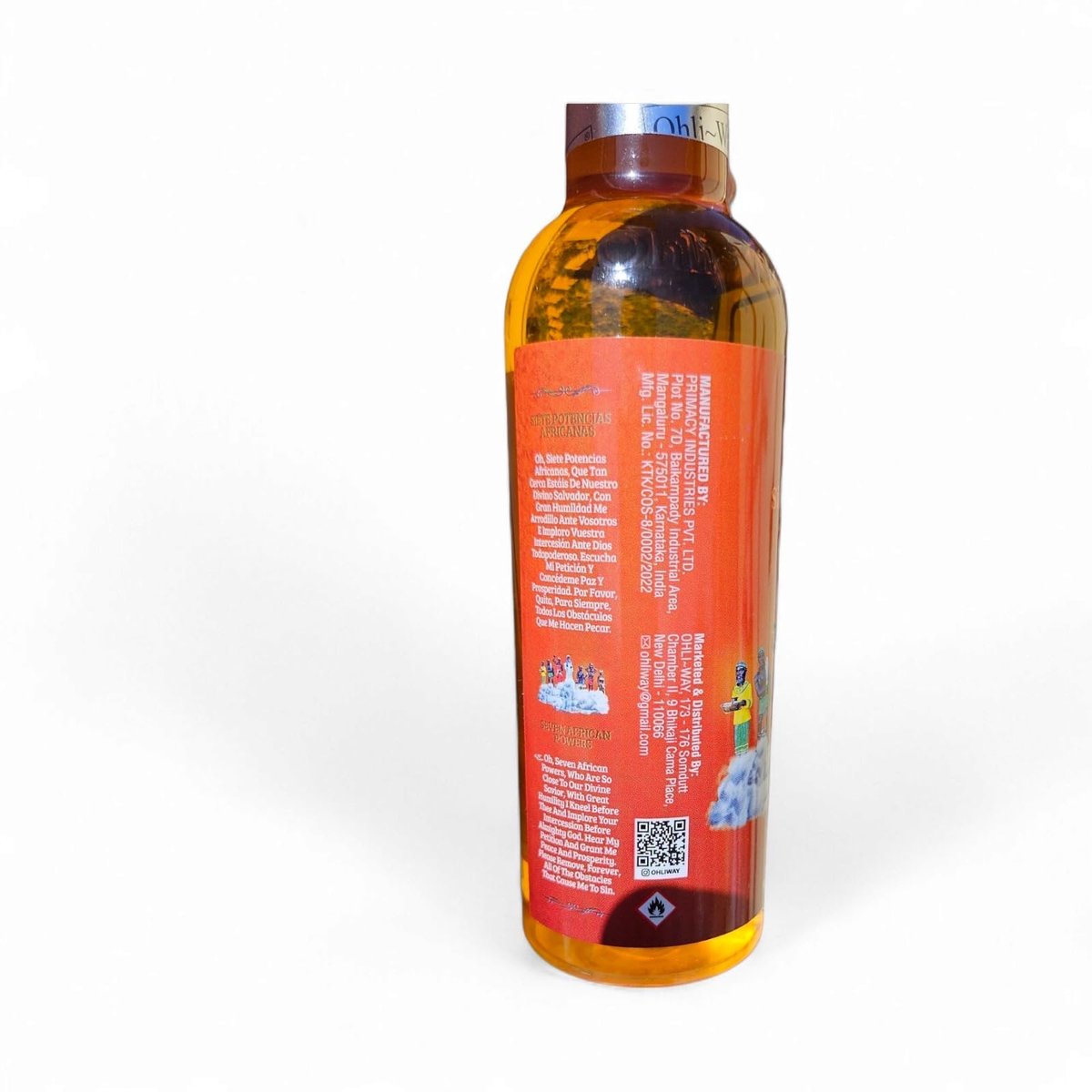 Ohli-Way 7 African Powers Cologne – Spiritual Strength, Luck & Guidance, 7.5 oz - görsel 9