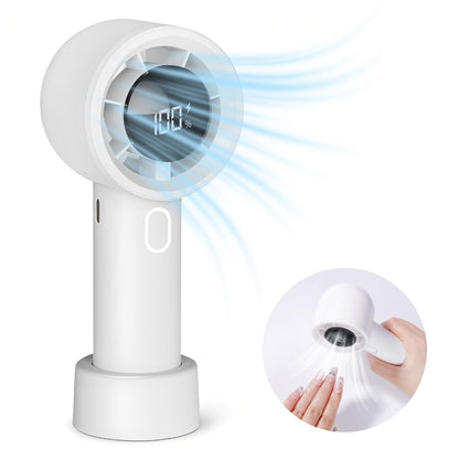 SAVILAND Nail Dryer for Regular Polish – 100 Speed Turbo Wind Fast Nail Dryer, Smart Display, 30dB Quiet Portable Electric Manicure Tool