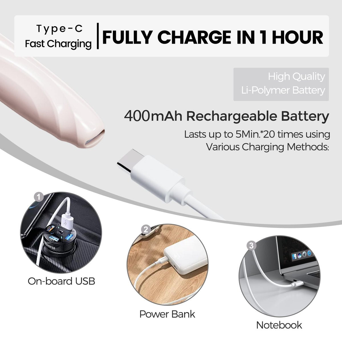 Raysino Heated Eyelash Curler S600 - Rechargeable Lash Curler, 8s Fast Heat, 24H Lasting Natural Curl (Pink/Silver) Avelisse