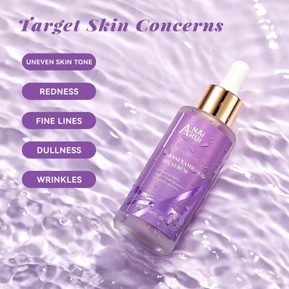 ANAI RUI 10% Tranexamic Acid Serum with Niacinamide, Kojic Acid, Ceramide - Skin Refining Serum for All Skin Types, 1.69 Fl Oz Avelisse