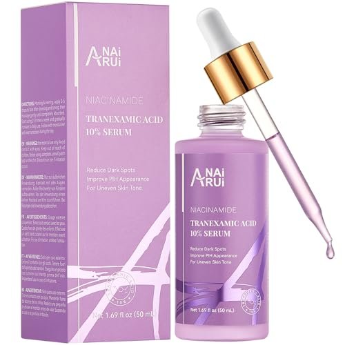 ANAI RUI 10% Tranexamic Acid Serum with Niacinamide, Kojic Acid, Ceramide - Skin Refining Serum for All Skin Types, 1.69 Fl Oz Avelisse