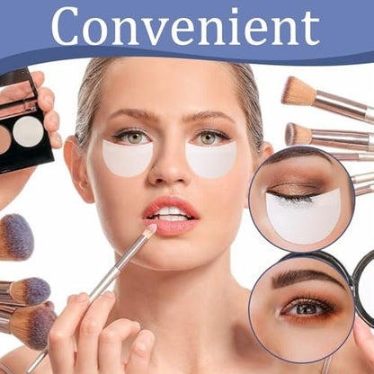 Larrel 150-Piece Eyeshadow Shields: Lint-Free Under Eye Patches for Flawless Makeup Application